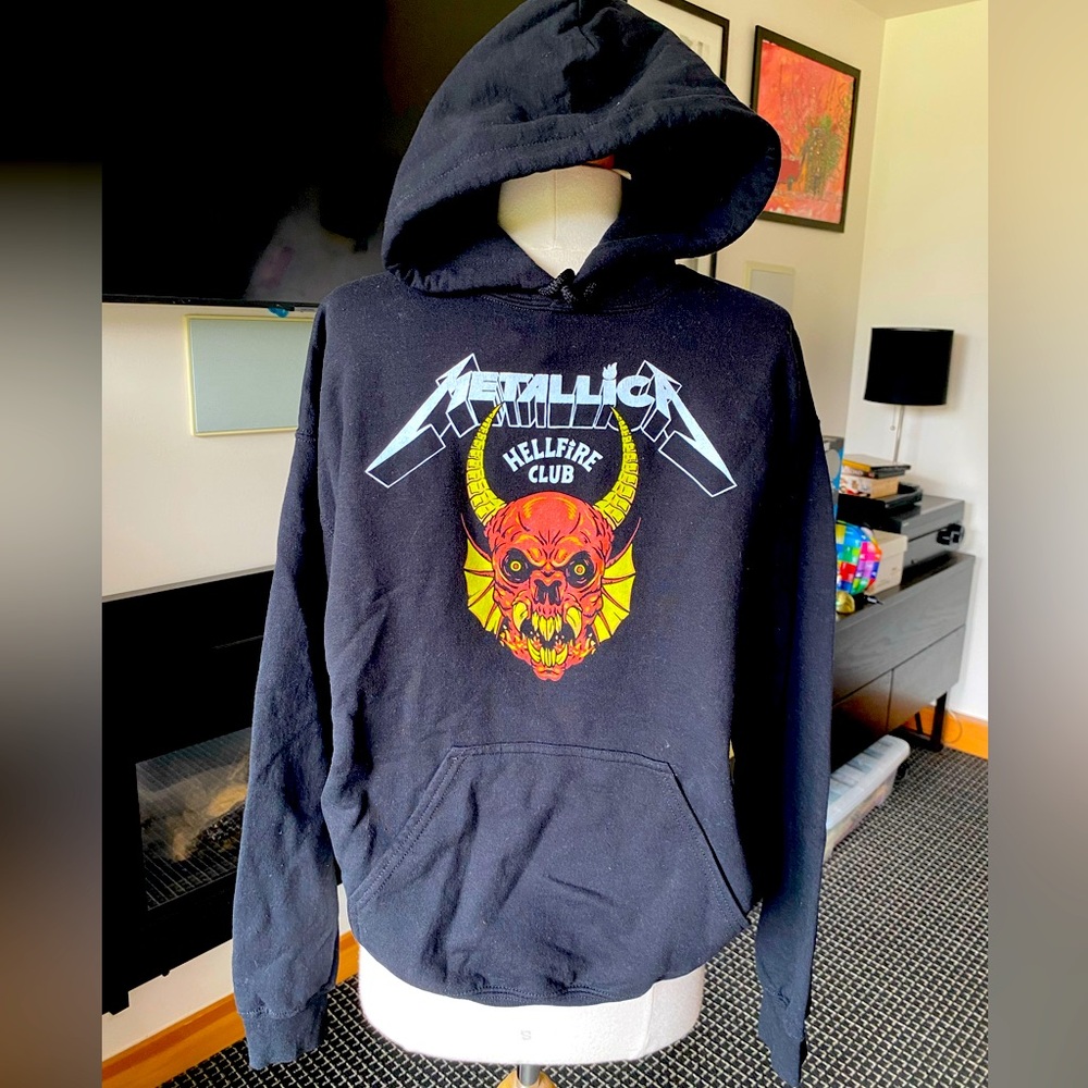 Netflix Stranger Things Hellfire Club Graphic Hoodie